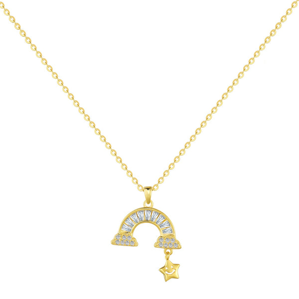 <MAGIC>Unique Rainbow Star Necklace