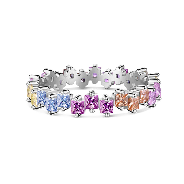 <MAGIC>Mixed Colorful Square Staggered Rings