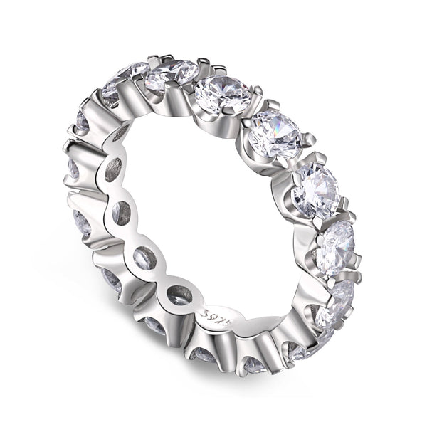 <MAGIC>Eternity Round Cut Tennis Ring